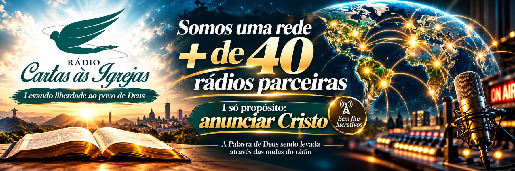 " Levando Liberdade para o Povo de Deus"
