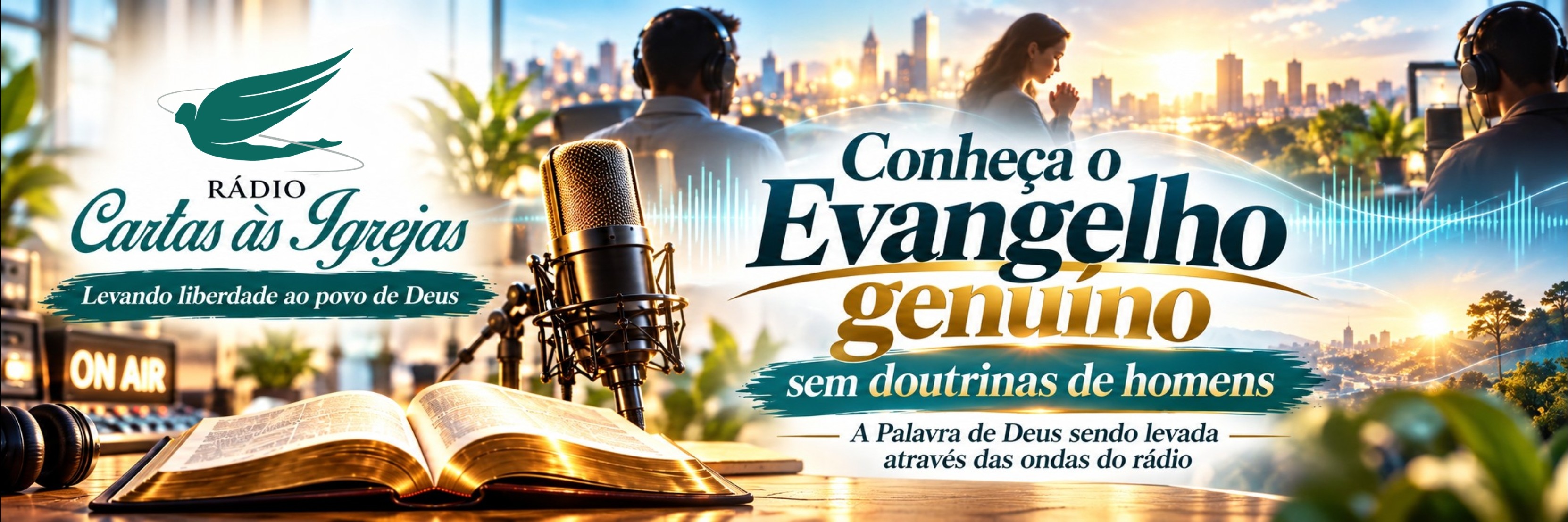 Conheça o Evangelho Genuíno sem Doutrinas de homens!!!